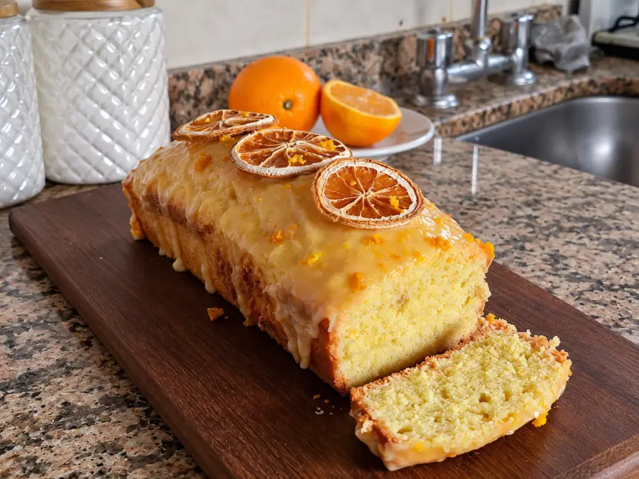 Budín de Naranja Sin Gluten